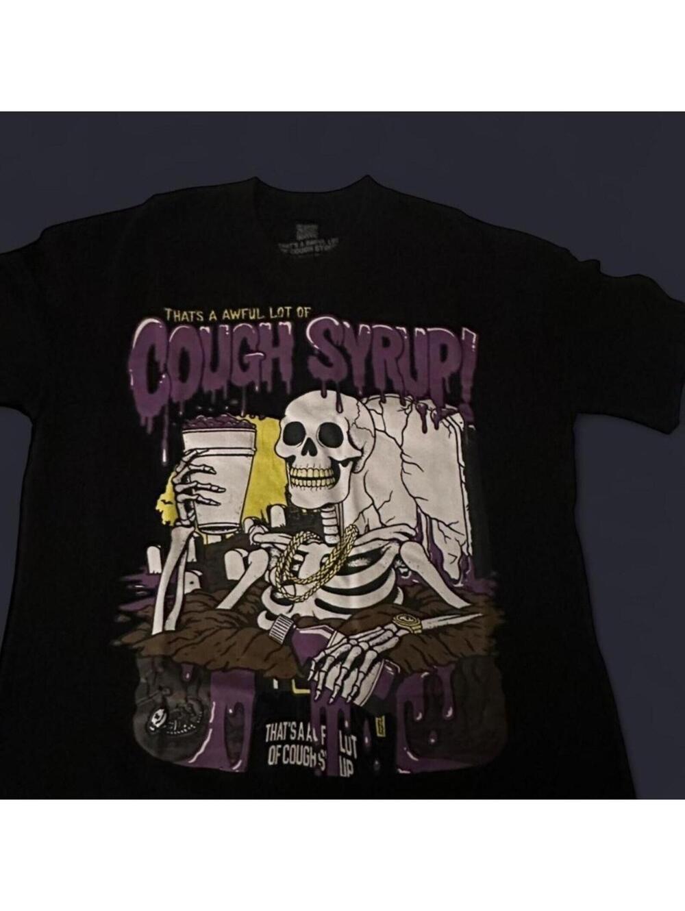 That's a Awful Lot of Cough Syrup By Desto Dubb Tee Men's Large